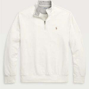 Polo Ralph Lauren Luxury Jersey Quarter-Zip Pullover XXL
